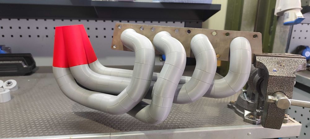 Помощен комплект за изработка на изпускателен колектор