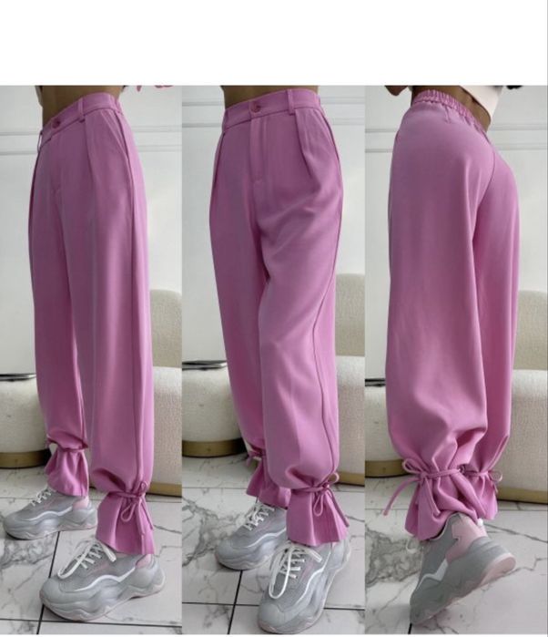 Розов комплект LBD  сако и панталон