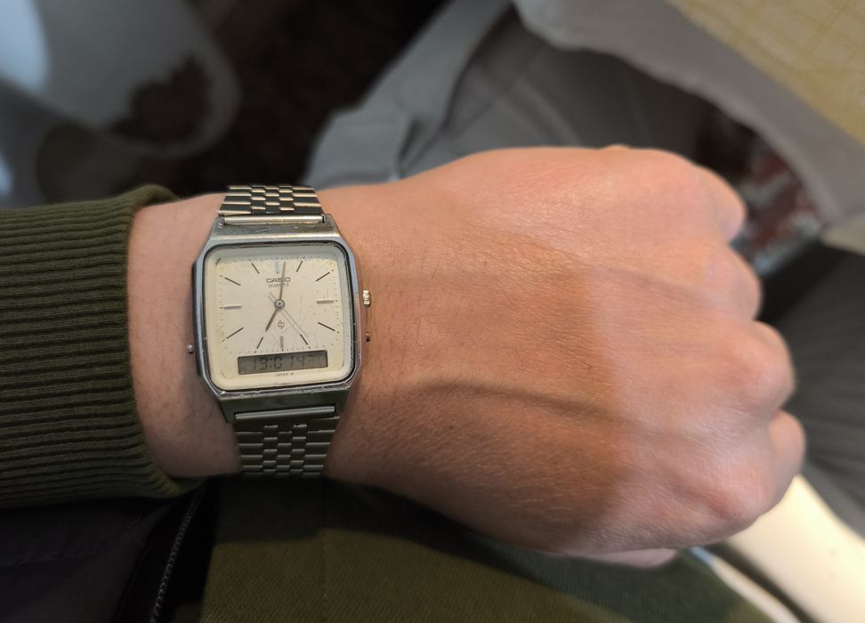 Casio Ana-Digi anii 80 funcțional