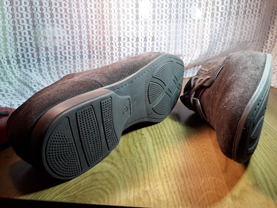 papuci Pantofi fibra piele Derby Plain Toe