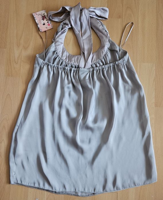 Maieu satin pictat manual