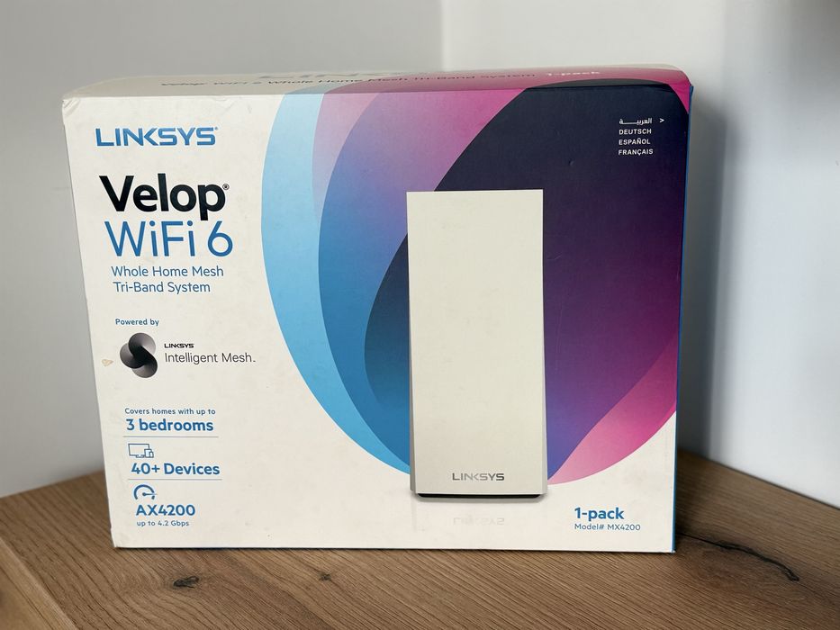 Linksys Velop MX4200 WiFi 6 Mesh рутер (AX4200)