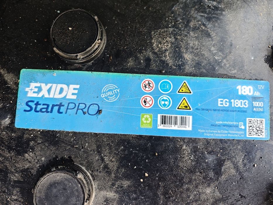 Аккумулятор 180 Exide StartPro