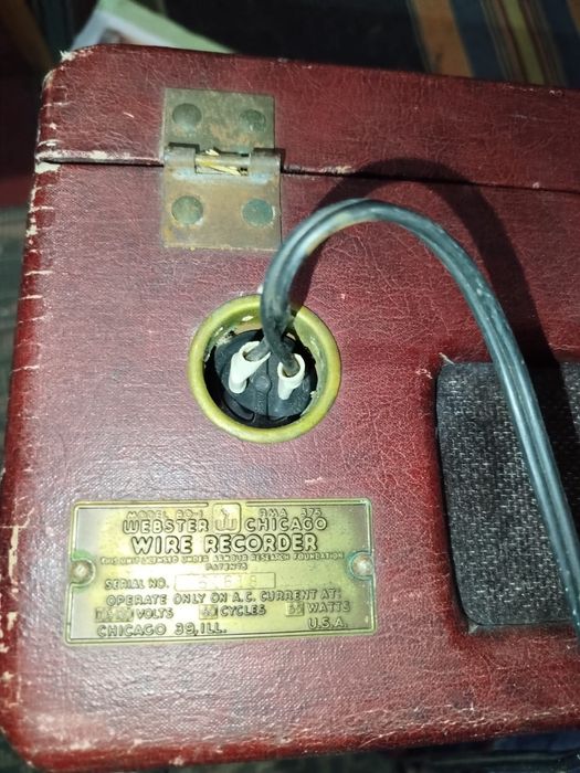 Ретро магнетофон Webster Chicago