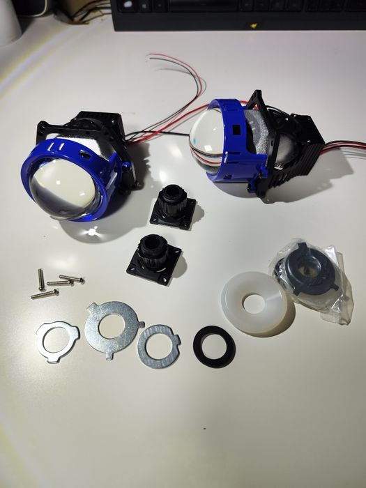 Set 2 lupe biled 3 inch 6500k, 30-40k Lumeni, 180/210W, 9-32V