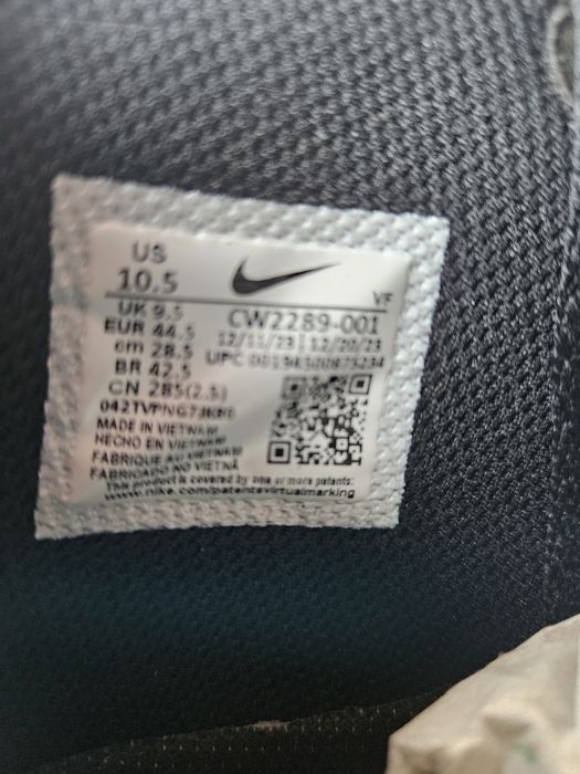 Nike Air Force 1 ’07 Mid Black – 44.5