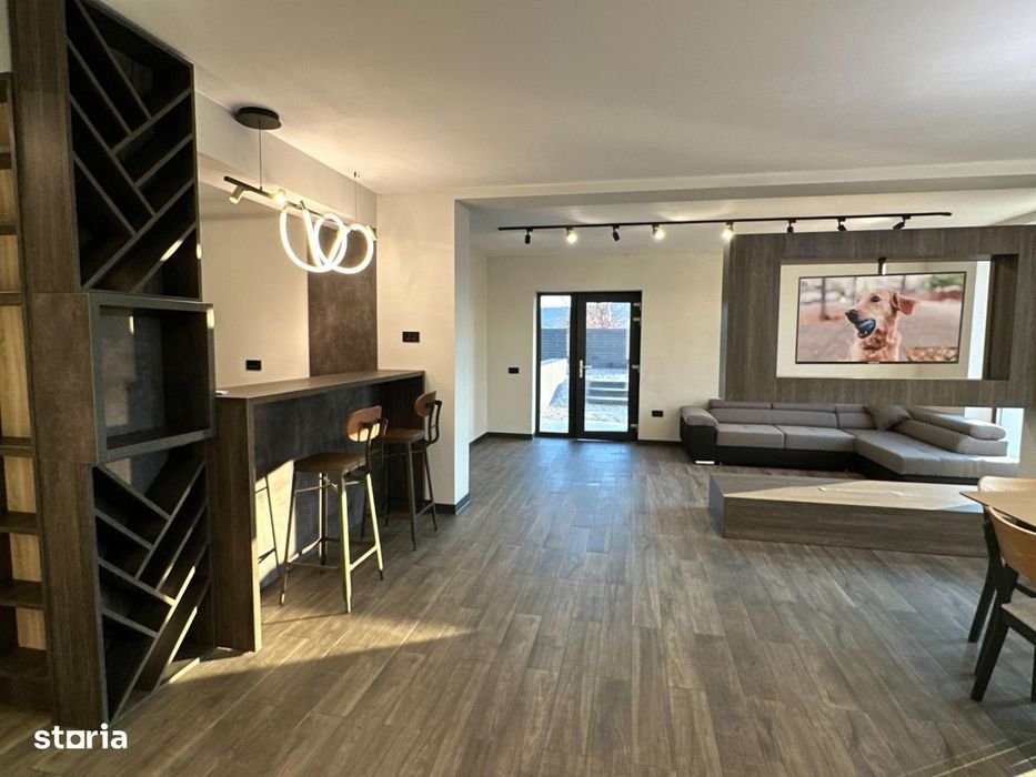 Casă nouă modernă de vânzare în duplex - Vlăduceni, 10 minute de oraș
