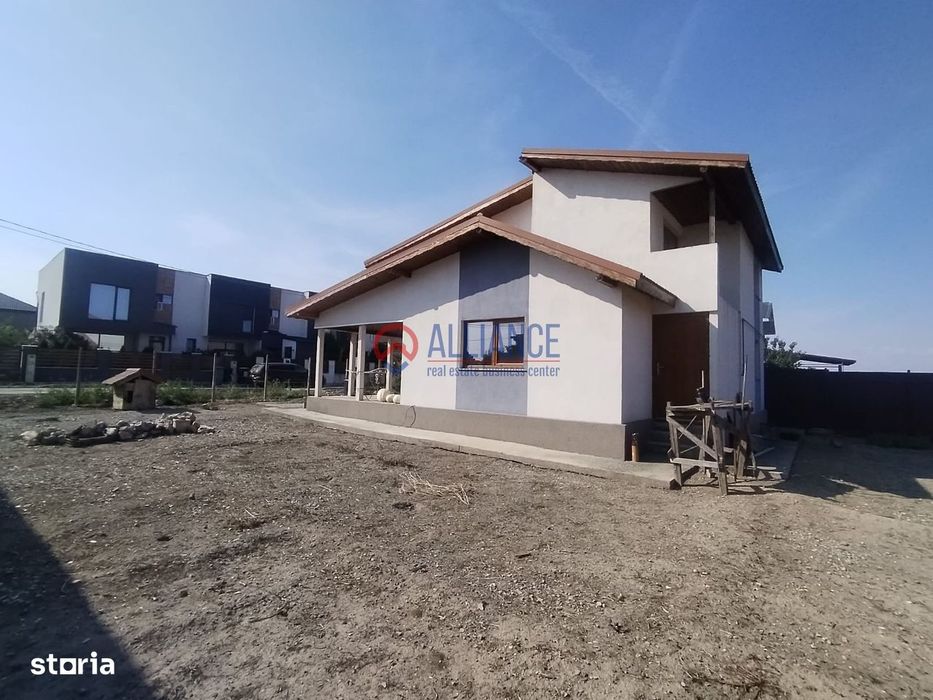 Lumina-Casa noua P+1 cu 4 camere- 3 bai, teren 590 mp