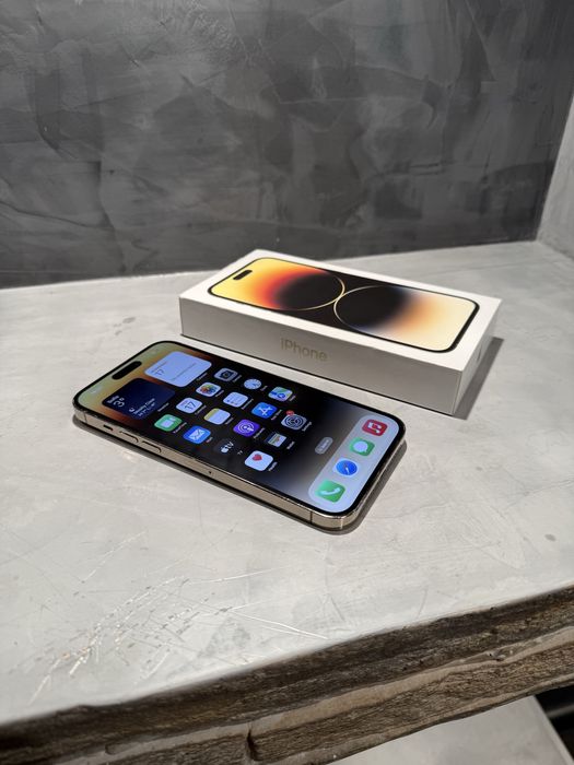 КАТО ЧИСТО НОВ Iphone 14 Pro Max 256 GB Gold