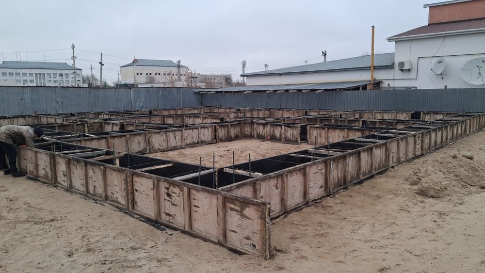 Фундамент,бетон куйамыз