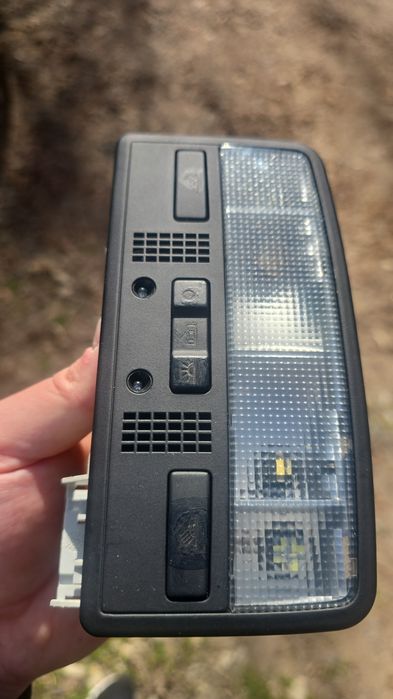 Plafoniera W8 America neagra cu ambientale/ golf4, passat,bora ,seat