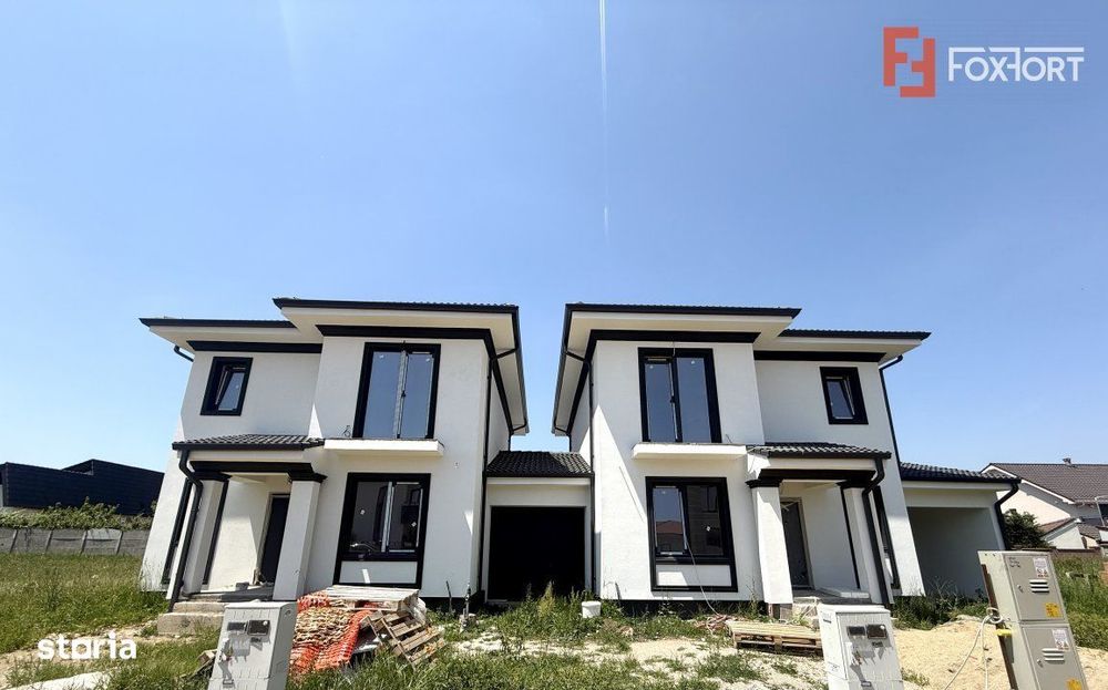 COMISION 0% Duplex despartit prin garaj, 5 camere, 3 bai, in Dumbravit