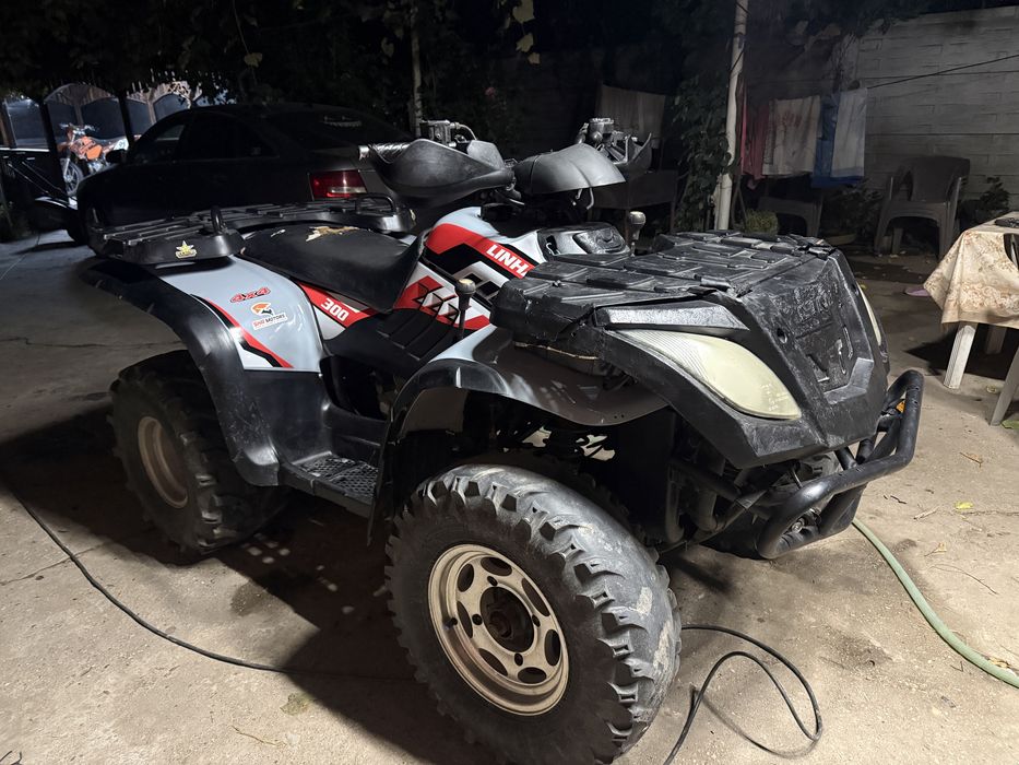 Vand sau schimb atv linhai 300 4x4 inmatriculat
