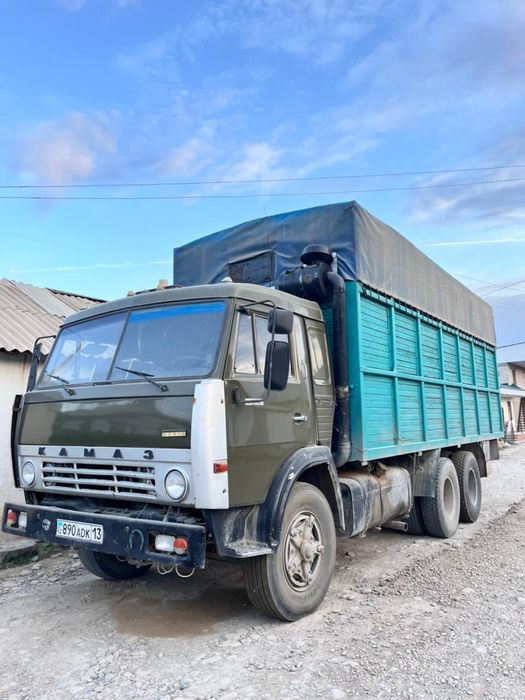 Камаз с прицепом