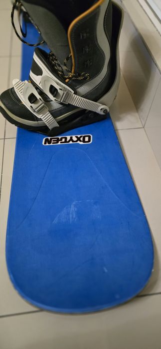 Snowboard 154 cm separat sau  set complet
Descrie