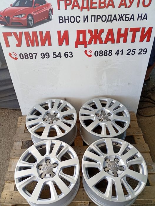 Топ състояние 16-5х112 ЕТ46 7.5j Audi A4 B8