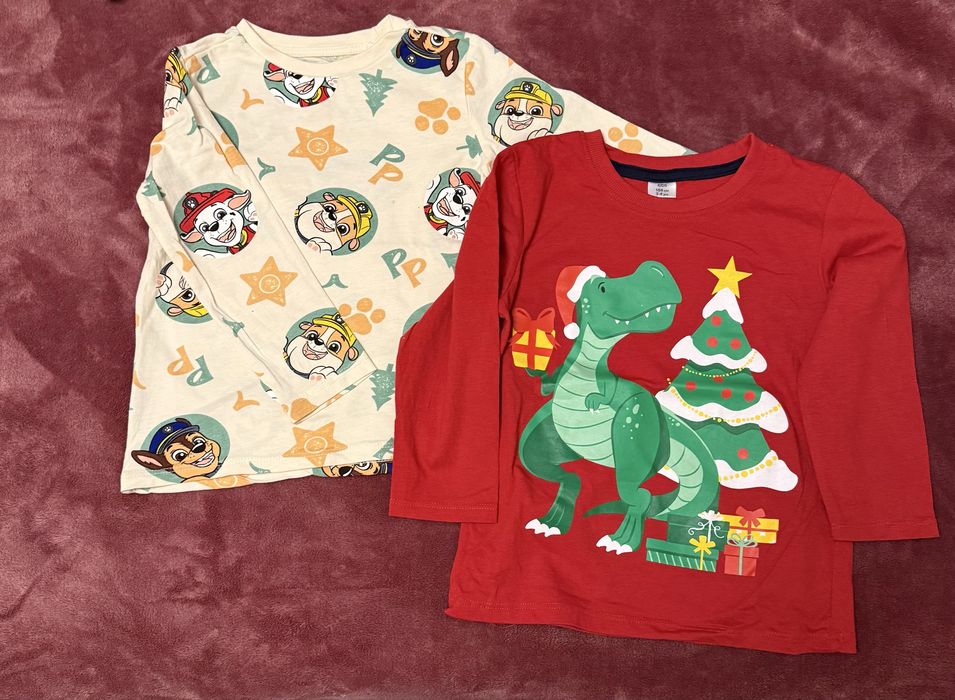 Сет/лот коледни дрехи за момче- 104 см - 3-4 г