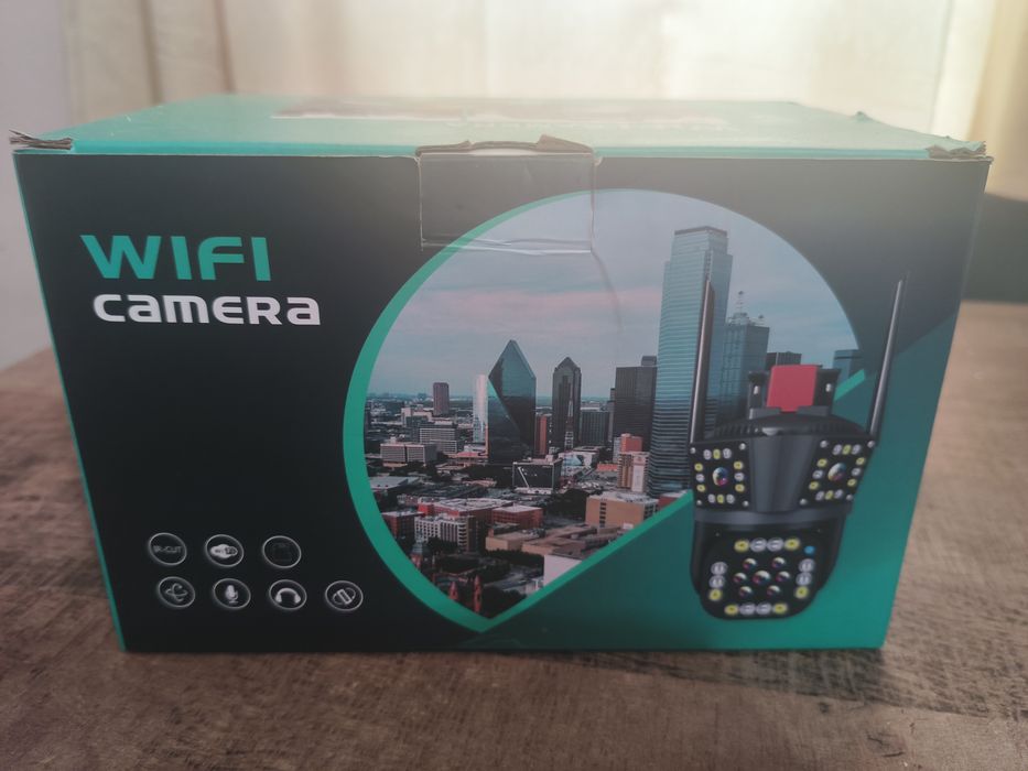 Тройно камера за видеонаблюдение