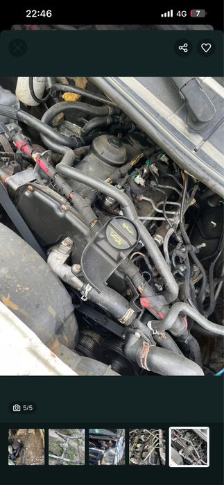 Pompa inalte-turbo-alternator-jante r16-stopuri-radiatoare-electromotor-kit pornire-casetă directie-punte spate cu grup-cardan ford transit 2.4 2008