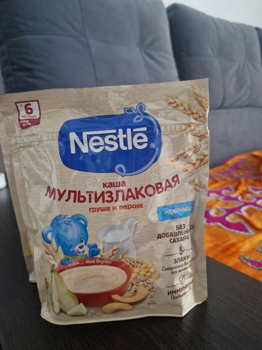 Детская каша с 6 месяцев