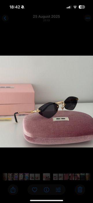 Ochelari de soare Miu Miu