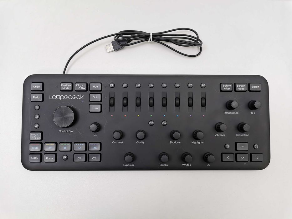 Loupedeck+ (Loupedeck Plus) професионална фото и видео редактираща конзола / клавиатура