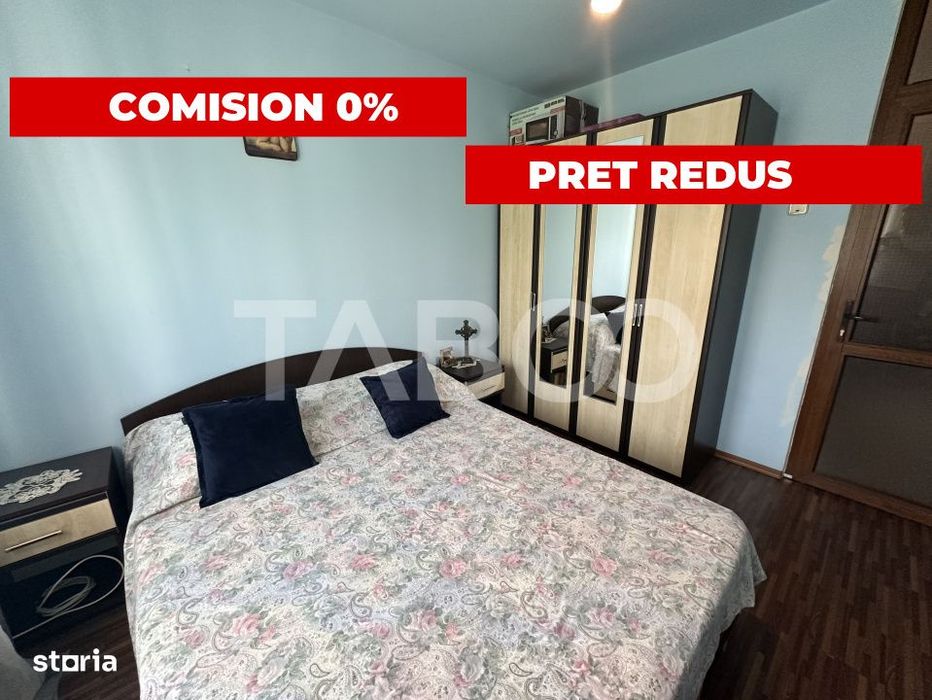 Apartament 2 camere etaj 3 complet mobilat si utilat Zona Plopului — fotografia 1