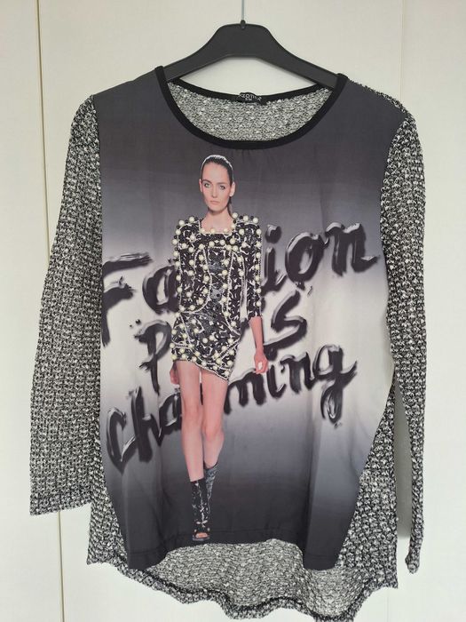 EXZOTICA Bluza cu Maneca Lunga (transparenta) - Dama (S/M)