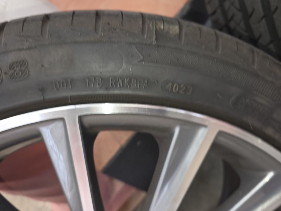 Vand set de anvelope cu jante AMG, 20, in doua marimi, cu anvelope ap