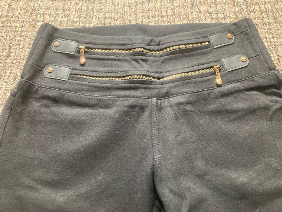 Pantaloni din bumbac cu banda lata în talie, mărimea S/M