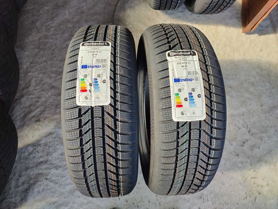 4 Нови зимни гуми 225/60R17 Continental WinterContact TS870P 99H made in Germany