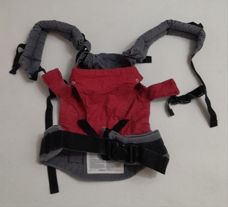 Marsupiu, port bebe, ham  Manduca XT Denim Grey 3 - 20 kg, 3 pozitii, unisex
