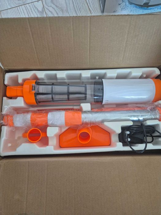 [REDUCERE -50%]Aspirator Cu Acumulator Piscină PoolyPoly 1822 fără fir, telescopic, garanție