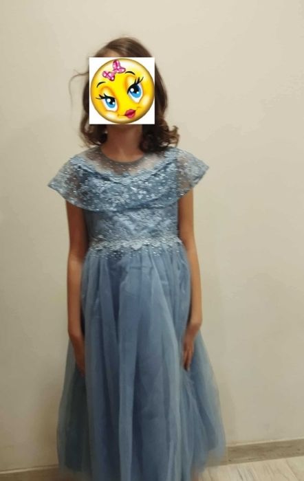Нова Официална синя рокля
