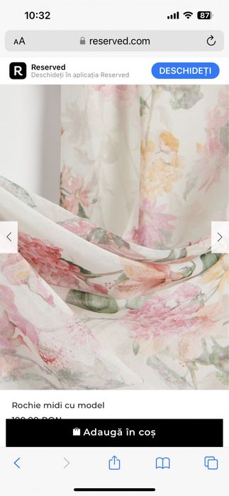 Rochie Reserved, măsura 34, colectia nou