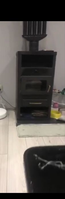 Камина на дърва с водна риза, помпа, юпиес и други части