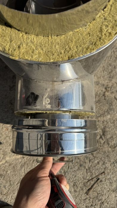 Димоотводи камини котли вата inox