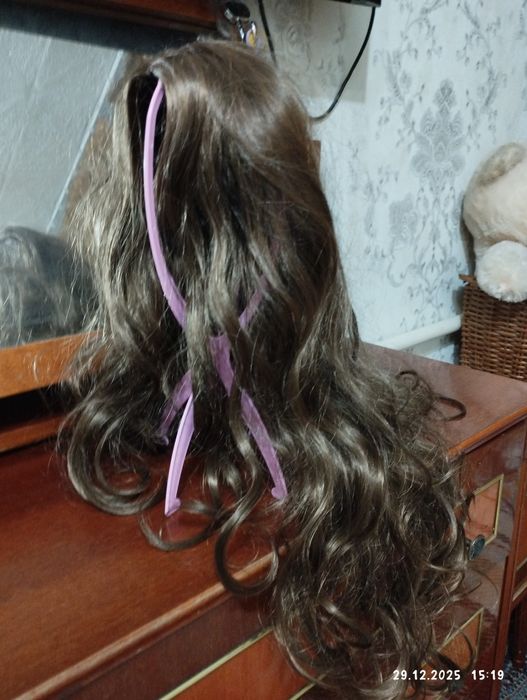 Парик длинный русый