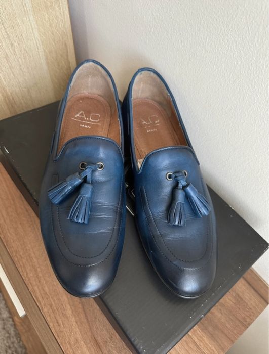 Mocasini piele Anna Cori, barbati, marimea 41