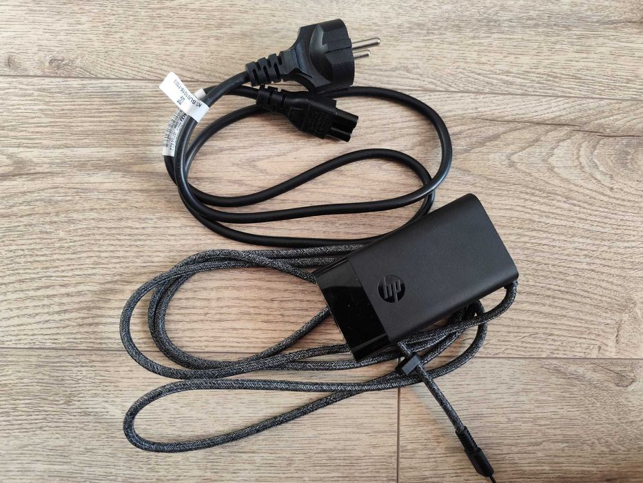 Incarcator laptop HP, USB Type-C, 65W, negru - NOU