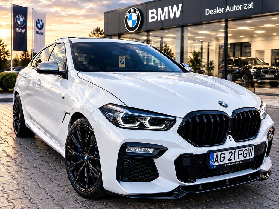BMW X6 2021 M50D 49000Km Extra Full Impecabil 55000Euro