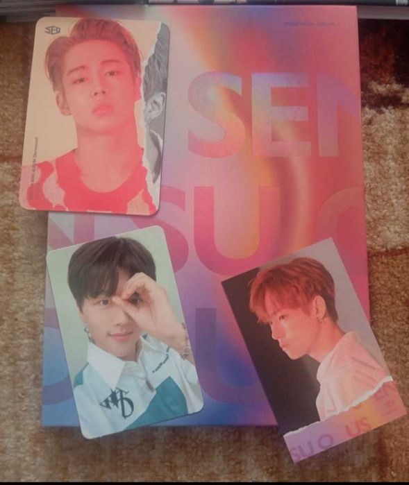 Kpop/ Кпоп албум SF9 - Sensuous с плакат