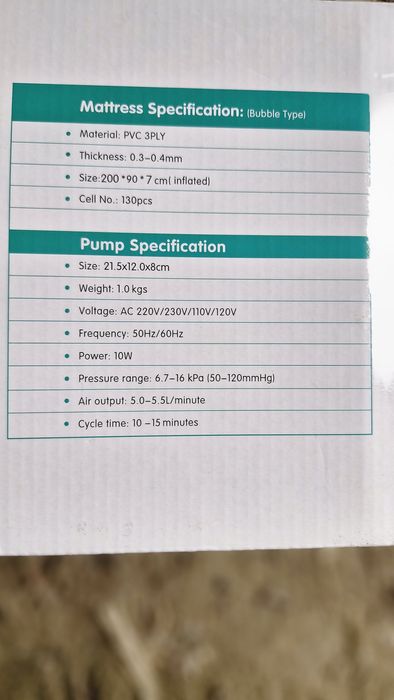 Продам противопролежневые мотрас