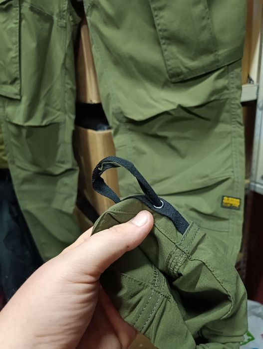 Оригинален карго G-Star Raw Rovic Zip W40 L34 мъжки панталон нов зелен