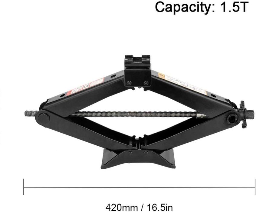 Крик Автомобилен/Механичен тип жаба - 1500 kg.