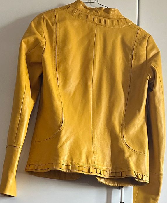 Geaca piele naturala moale