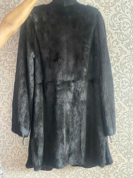 Шуба норковая длинная