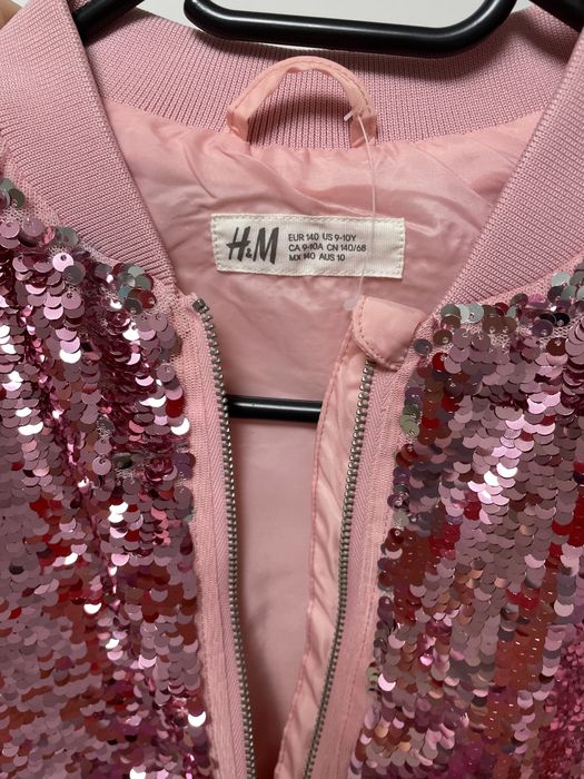 Jacheta cu paiete h&m