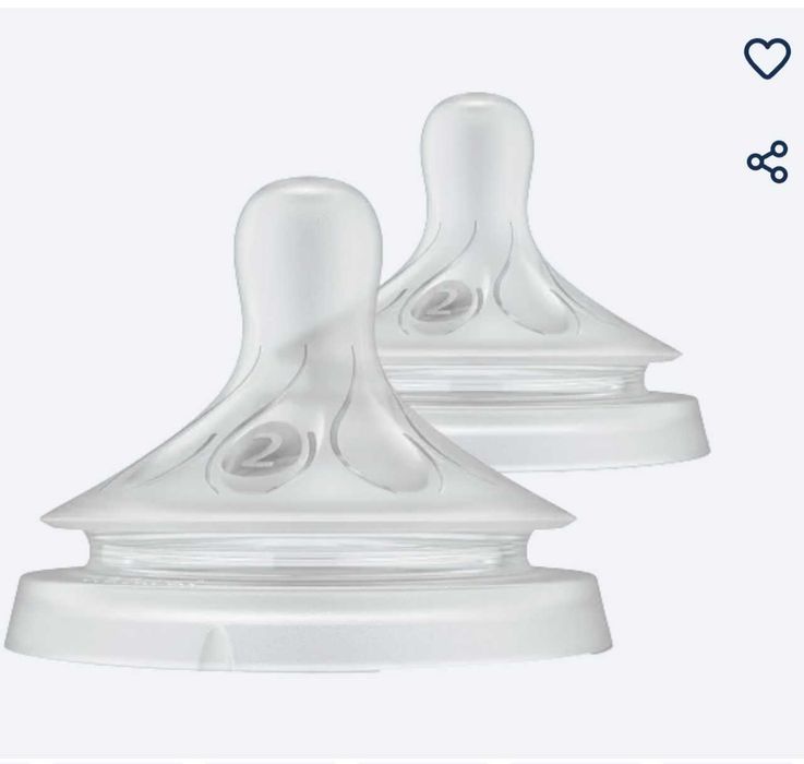 Биберон philips avent natural response поток 2