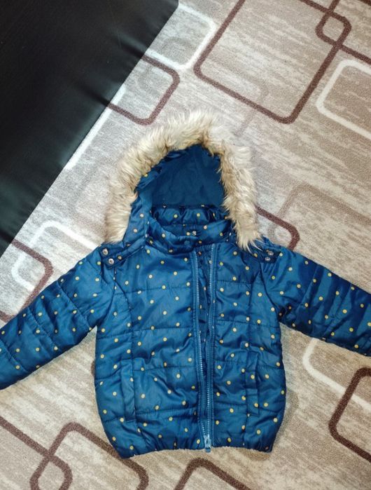 Geacă fetiță 98cm toamnă -iarna